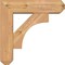 Ekena Millwork Westlake Craftsman Smooth Bracket w/ Offset Brace, Western Red Cedar, 5 1/2"W x 18"D x 18"H BKT0604X18X18WTL04SWR - alternate 4